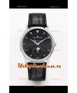 Jaeger LeCoultre Master Reloj Ultra Fino Luna Acero 904L Réplica a Espejo 1:1