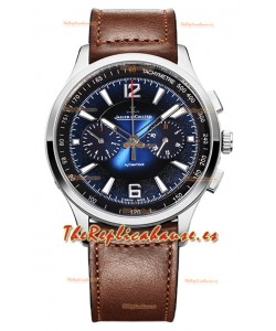 Jaeger LeCoultre Polaris Q9028181 Chronograph Dial Azul Reloj Réplica Suiza 