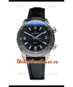 Jaeger LeCoultre Polaris Automatic Dial Negro Caja Acero 41MM Reloj Réplica Suiza 