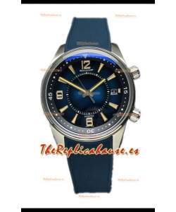 Jaeger LeCoultre Polaris Date Dial Azul Correa de Goma Reloj Réplica Espejo 1:1 42MM