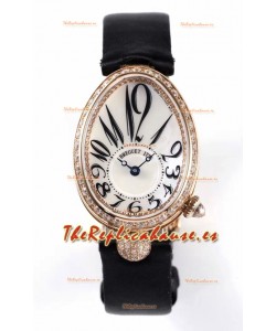 Breguet Reine De Naples Ladies Oro Rosado Reloj Edición Réplica Suizo a Espejo 1:1