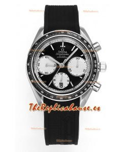 Omega Speedmaster Racing Acero 904L Chronograph Réplica a Espejo 1:1 Dial Negro