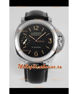 Panerai Luminor 8 Giorni PAM00915 Dial Negro Calidad Espejo 1:1 - Acero 904L