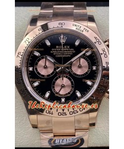 Rolex Cosmograph Daytona M116505 Oro Rosado Movimiento Original Cal.4130 - Reloj Acero 904L