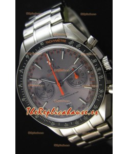 Omega Speedmaster Racing Co-Axial Master Reloj Réplica Suizo Cronógrafo en Dial Gris