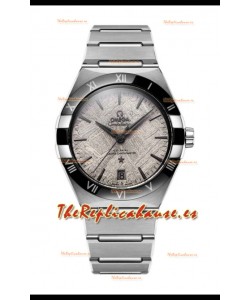 Omega Co-Axial Constellation Dial Meteorite Acero Inoxidable Réplica Espejo 1:1 41MM