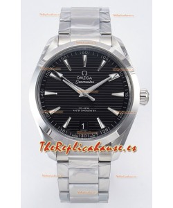 Omega Aqua Terra 150M Dial Negro Caja Acero 904LRéplica Espejo 1:1 41MM 