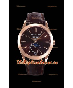 Patek Philippe Annual Calendar 5396R-012 Complications Reloj Réplica Suizo - Dial Marrón