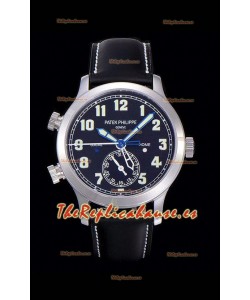 Patek Philippe Complications 5524G Calatrava Travel Time Reloj Réplica Suizo