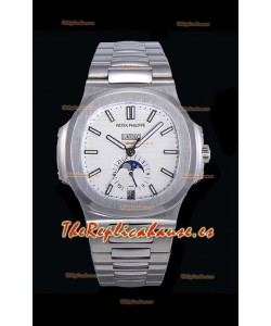 Patek Philippe Nautilus 5726A Dial Blanco Reloj Répliza 1:1 Versión 2022 Actualizada
