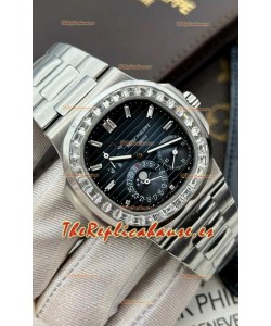 Patek Philippe Nautilus 5712G 1:1 Quality Reloj Réplica Suiza en Dial Azul