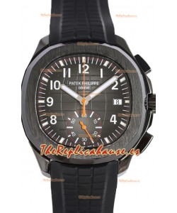 Patek Philippe Aquanaut 5968 Chronograph Caja Cerámica Reloj en Movimiento Suizo Automático