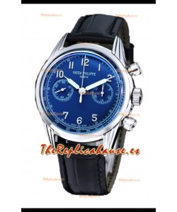 Patek Philippe Complications 5162G Dial Azul Acero Inoxidable Reloj Réplica Suiza 