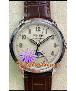 Patek Philippe Grand Complications 5320G-001 Reloj Réplica a Espejo 1:1 Dial Milky Blanco 