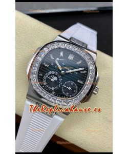 Patek Philippe Nautilus 5712G Reloj Réplica Suizo Calidad 1:1 en Dial Negro