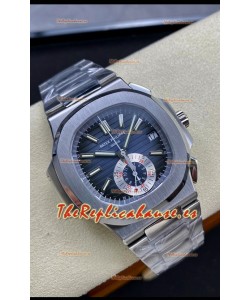 Patek Philippe Nautilus 5980/1A 904L Caja Acero en Dial Negro - Réplica a Espejo 1:1