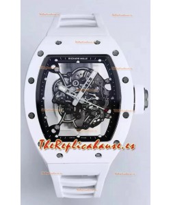 Richard Mille RM055 Caja Cerámica Con Tourbillon Genuino Reloj Super Clone