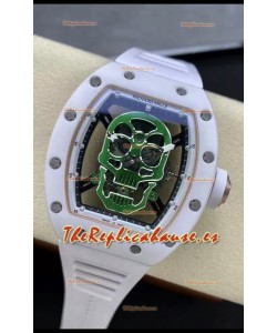 Richard Mille RM052-01 Reloj Edición Skull Genuino Tourbillon en Caja de Cerámica