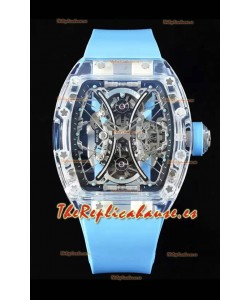 Richard Mille RM53-01 Pablo Mac Donough Caja de Zafiro con Movimiento Tourbillon Original