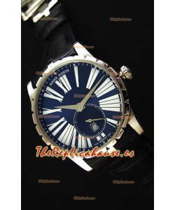 Roger Dubuis Excalibur RDDBEX0378 Reloj Réplica Suizo de Acero color Azul