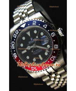 Rolex GMT Masters Reloj Réplica Movimiento Japonés en Correa Jubilee