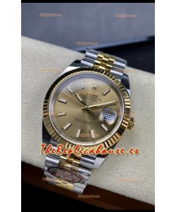 Rolex Datejust Movimiento Cal.3235 126333 Réplica Espejo 1:1 Acero 904L 41MM - Dial Oro