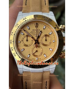 Rolex Cosmograph Daytona DiW Golden Essence Reloj Fibra de Carbono Movimiento Cal.4130