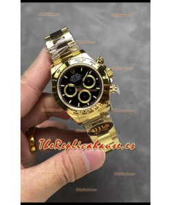 Rolex Cosmograph Daytona M126518 Oro Amarillo Caja y Dial Negros Movimiento Original Cal.4131