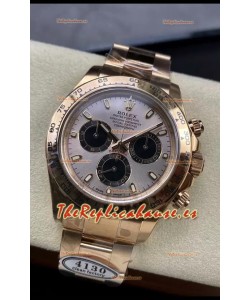 Rolex Cosmograph Daytona M116505-0016 Oro Rosado Movimiento Original Cal.4130 - Reloj Acero 904L