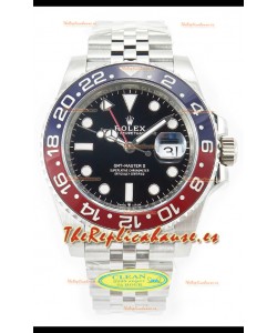 Rolex GMT Masters II 126710BLRO Cal.3285 72 Hours Correa Power Jubilee Réplica Suiza Acero 904L
