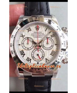 Rolex Cosmograph Daytona 116508 Oro Amarillo Movimiento Original Cal.4130 - Reloj de Acero Ultimate 904L Mejorado