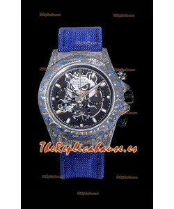 Rolex Daytona DiW Edición PANDA Caja de Carbono Forjado Réplica a Espejo