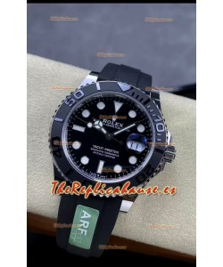 Rolex Yachtmaster m126655 Oro Blanco 42MM Cal.3135 Reloj Suizo Acero 904L Ultimate 1:1
