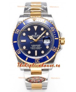 Rolex Submariner 41MM Dos Tonos 126613LB - Réplica Espejo 1:1 - Reloj Definitivote Acero 904L
