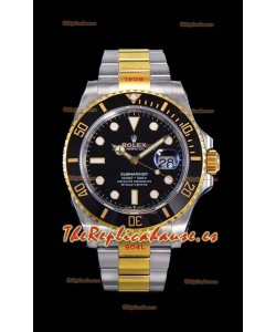 Rolex Submariner 41MM Fecha Cerámica Dos Tonos 126613LN - Réplica a Espejo 1:1 - Reloj Acero 904L Ultimate