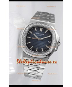 Patek Philippe Nautilus 5711 Reloj Réplica Suizo - Calida espejo 1:1 Bisel en Diamantes