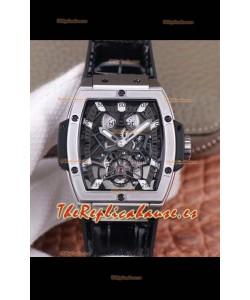 Hublot Masterpiece MP Edición Genuino Tourbillon Reloj Réplica Suizo en Caja de Titanio