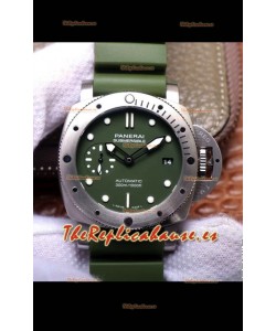 Panerai Luminor Submersible Verde Militare PAM1055 Reloj Réplica Suizo 42MM