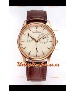 Jaeger-LeCoultre Master Ultra Fino Réserve De Marche Reloj Réplica a Espejo 1:1