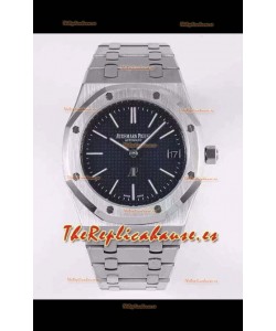 Audemars Piguet Royal Oak Estra Fino Reloj Réplica Suizo a espejo 1:1 en Acero 904L, Dial Azul