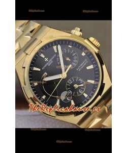 Vacheron Constantin Overseas Power Reserve Reloj Réplica Suizo Caja en Oro Amarillo
