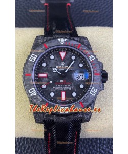 Rolex Submariner DiW Edición Fibra de Carbono Reloj Réplica Suiza - Réplia a Espejo 1:1