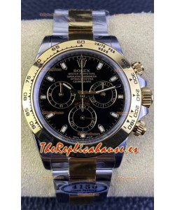 Rolex Daytona Oro Amarillo Dos Tonos 116503 Movimiento Original Cal.4130 - Reloj Acero 904L a Espejo 1:1