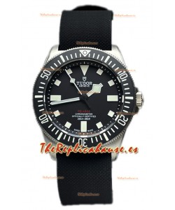 Tudor Pelagos FXD Caja Titanio Réplica Espejo 1:1 Dial Negro En Correa Negra Nato