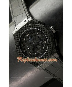Hublot Big Bang Reproducción Reloj Suizo Todo Carbón