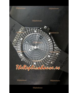Hublot Caviar Full Black Carcasa de Cerámica Réplica Suiza – 1:1 Réplica Espejo
