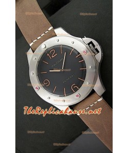 Panerai PAM341 Egiziano Reloj Sumergible - Reproducción Escala 1:1 en Correa Marrón