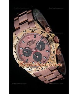 Rolex Daytona Everose Reproducción Reloj Sizo en Oro Rosa