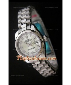 Rolex Daydate Reloj Japonés para Señoras