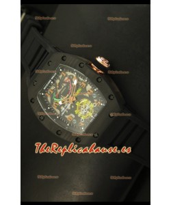Richard Mille RM036 Jean Todt Forged Carbon Bezel Titanium Watch